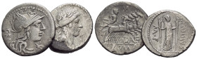 Lot of 2 Denarii