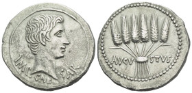 Octavian as Augustus, 27 BC – 14 AD Cistophoric tetradrachm Ephesus circa 25-20