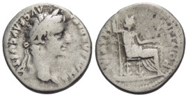 Tiberius, 14-37 Denarius Lugdunum circa 14-37