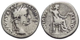Tiberius, 14-37 Denarius Lugdunum circa 14-37