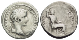 Tiberius, 14-37 Denarius Lugdunum circa 14-37