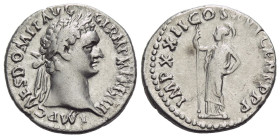 Domitian caesar, 69-81 Denarius Rome 80-81