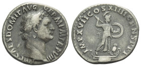 Domitian, 81-96 Denarius Rome 88-89 - From the collection of a Mentor.