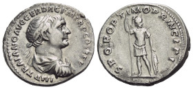 Trajan, 98-117 Denarius Rome circa 106-107