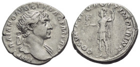 Trajan, 98-117 Denarius Rome circa 110