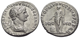 Trajan, 98-117 Denarius Rome circa 114-116