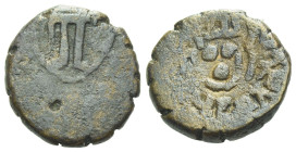 Ido-Scythians, kshatrapas of Mathura Sodasa, c. 50-100 AD. ½ unit circa 50-100 AD