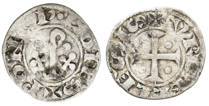 Corona de Aragón. Ponç de Cabrera. Diner. Condado de Urgell. (Vic-126.3). (Crus-...