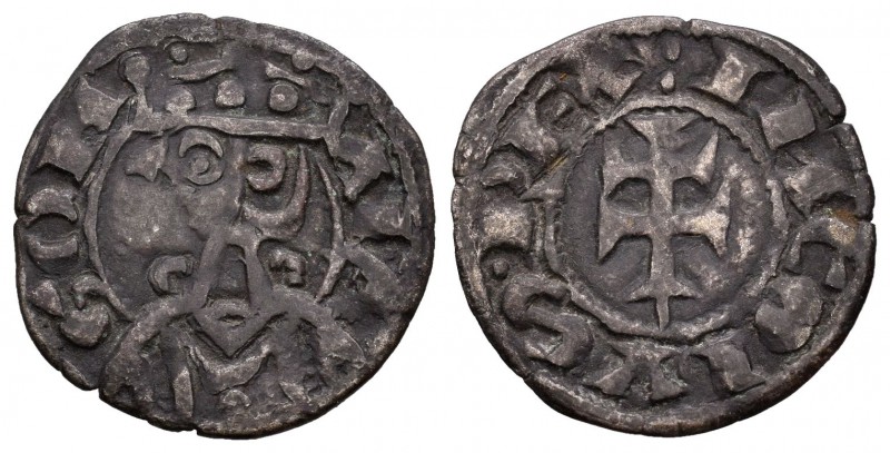 Corona de Aragón. Jaime I (1213-1276). Dinero. Aragón. (Cr-318). Ve. 1,18 g. MBC...