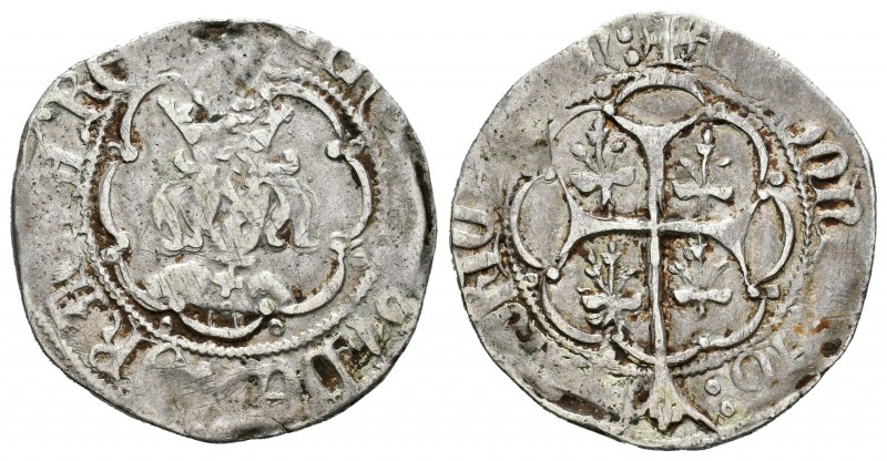 Corona de Aragón. Alfonso II (V de Aragón). 1 real. (1416-1458). Mallorca. (Cr-8...