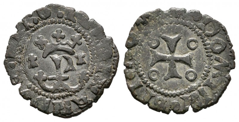 Reino de Navarra. Carlos I. Cornado. Navarra. (Cru-1328). (Cal-160 de Fernando I...
