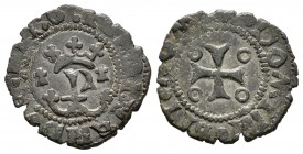Reino de Navarra. Carlos I. Cornado. Navarra. (Cru-1328). (Cal-160 de Fernando I). Ae. 1,12 g. MBC+. Est...25,00.