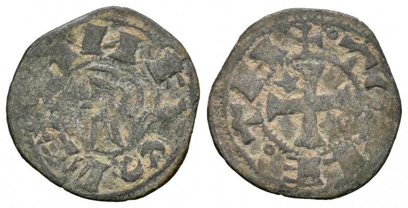 Reino de Castilla y León. Alfonso I (1109-1126). Dinero. Toledo. (Abm-25.3 simil...