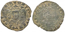 Reino de Castilla y León. Enrique IV (1454-1474). Cuartillo. Burgos. (Abm-739). Ve. 2,83 g. Con B bajo el castillo. EBC-/MBC+. Est...100,00.