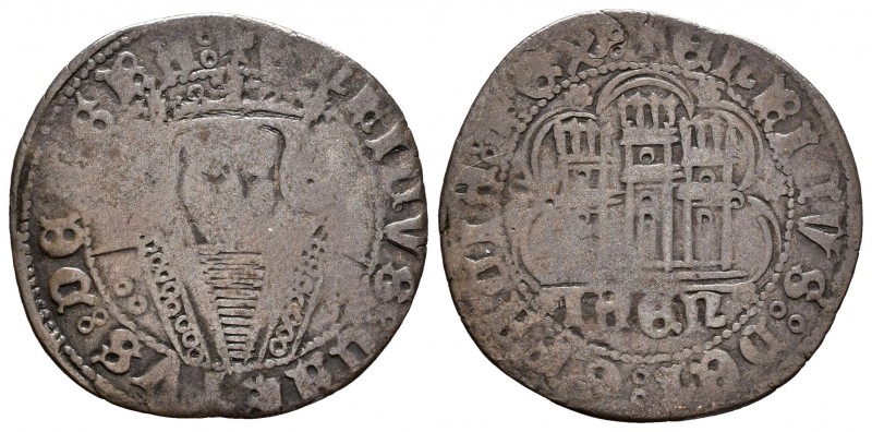 Reino de Castilla y León. Enrique IV (1454-1474). Cuartillo. Jaén. (Abm-746.4). ...