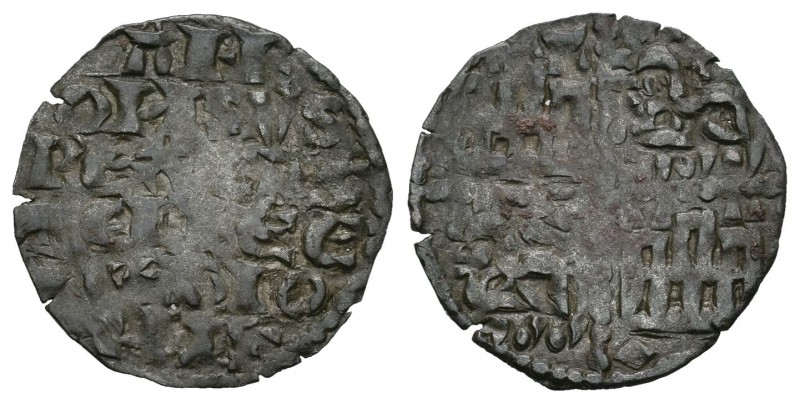 Reino de Castilla y León. Alfonso X (1252-1284). Dinero. (Bautista-368.3). Ve. 0...