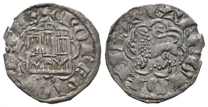 Alfonso X. Novén. Burgos. (Abm-263). Ve. 0,64 g. Con B bajo el castillo. EBC-. E...