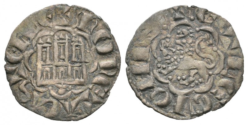 Reino de Castilla y León. Alfonso X (1252-1284). Novén. Coruña. (Bautista-395). ...