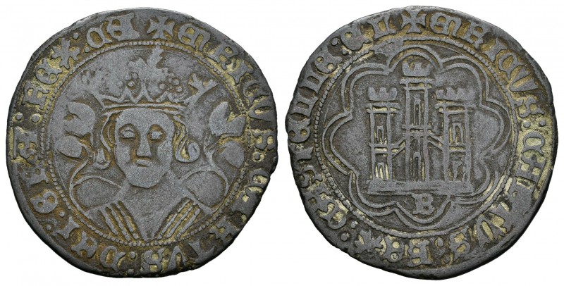Castilla y León. Enrique IV (1454-1474). Cuartilloq. Burgos. (Abm-739). Ve. 3,01...