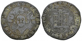 Castilla y León. Enrique IV (1454-1474). Cuartilloq. Burgos. (Abm-739). Ve. 3,01 g. Con B bajo el castillo. MBC+. Est...80,00.