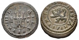 Felipe III (1598-1621). 2 maravedís. ¿1610?. Segovia. (Cal-tipo 232 b). (Jarabo-Sanahuja-tipo D50). Ae. 1,43 g. MBC. Est...12,00.