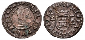 Felipe IV (1621-1665). 4 maravedís. 1663. Cuenca. (Cal-1339). (Jarabo-Sanahuja-M214). Ae. 0,81 g. EBC-. Est...30,00.