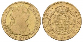 Carlos III (1759-1788). 1 escudo. 1788. Madrid. M. (Cal-631). Au. 3,35 g. BC+. Est...100,00.