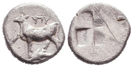 Thrace, Byzantion. 340-320 B.C. AR .

Reference:

Condition: Very Fine

Weight: 5,2 gr
Diameter: 16,9 mm