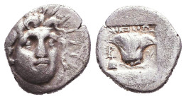 Islands off Caria. Rhodes. 125-88 B.C. AR

Reference:

Condition: Very Fine

Weight: 1,3 gr
Diameter: 11,1 mm