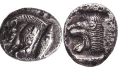 Greek Obol, Ca. 5th-3rd Century BC. AR.

Reference:

Condition: Very Fine

Weight: 1,1 gr
Diameter: 8,4 mm