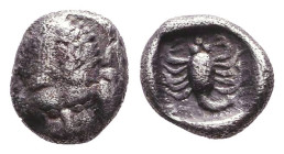 Greek Obol, Ca. 5th-3rd Century BC. AR.

Reference:

Condition: Very Fine

Weight: 0,5 gr
Diameter: 6,5 mm