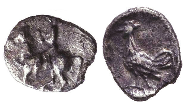 Greek Obol, Ca. 5th-3rd Century BC. AR.

Reference:

Condition: Very Fine

Weigh...