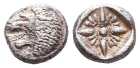 Greek Obol, Ca. 5th-3rd Century BC. AR.

Reference:

Condition: Very Fine

Weight: 1 gr
Diameter: 8,1