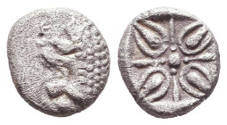 Greek Obol, Ca. 5th-3rd Century BC. AR.

Reference:

Condition: Very Fine

Weight: 1 gr
Diameter: 8,5