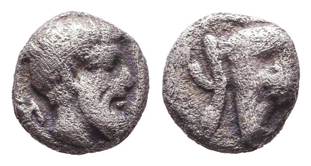 Greek Obol, Ca. 5th-3rd Century BC. AR.

Reference:

Condition: Very Fine

Weigh...