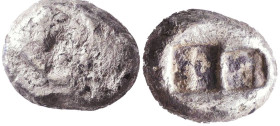 Lydian Kingdom. Kroisos. Ca. 560-546 B.C. AR
Reference:

Condition: Very Fine


Weight: 5 gr
Diameter: 15