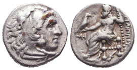 Macedonian Kingdom. Alexander III the Great. 336-323 B.C. AR drachm
Reference:

Condition: Very Fine


Weight: 4,1 gr
Diameter: 16,5