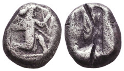 Achaemenid Kingdom. Xerxes I to Artaxerxes II. Ca. 475-450 B.C. AR siglos
Reference:

Condition: Very Fine


Weight: 5,4 gr
Diameter: 14,4