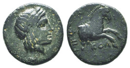 Greek Coins. 4th - 3rd century B.C. AE
Reference:

Condition: Very Fine

Weight: 2,0 gr
Diameter: 13,5