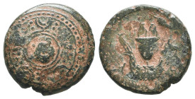 Greek Coins. 4th - 3rd century B.C. AE
Reference:

Condition: Very Fine

Weight: 3,5 gr
Diameter: 15,4