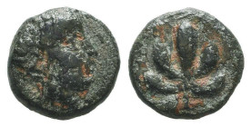 Greek Coins. 4th - 3rd century B.C. AE
Reference:

Condition: Very Fine

Weight: 0,8 gr
Diameter: 8