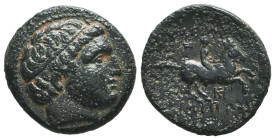 Greek Coins. 4th - 3rd century B.C. AE
Reference:

Condition: Very Fine

Weight: 4,4 gr
Diameter: 19,4
