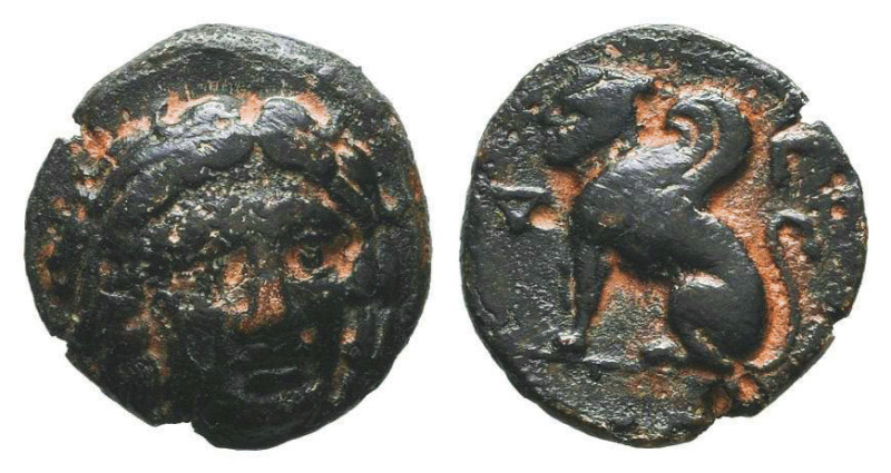 Greek Coins. 4th - 3rd century B.C. AE
Reference:

Condition: Very Fine

Weight:...