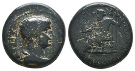 Roman Provincial Coins, Ae
Reference:

Condition: Very Fine

Weight: 6,3 gr
Diameter: 18,9 mm