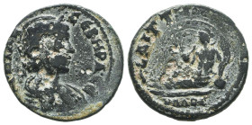 Roman Provincial Coins, Ae
Reference:

Condition: Very Fine

Weight: 4,4 gr
Diameter: 21,7 mm