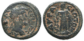 Roman Provincial Coins, Ae
Reference:

Condition: Very Fine

Weight: 3,4 gr
Diameter: 18,5 mm