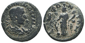 Roman Provincial Coins, Ae
Reference:

Condition: Very Fine

Weight: 5,9 gr
Diameter: 21,2 mm