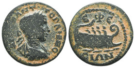 Roman Provincial Coins, Ae
Reference:

Condition: Very Fine

Weight: 4,7 gr
Diameter: 21,6 mm