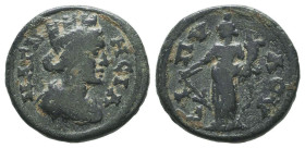 Roman Provincial Coins, Ae
Reference:

Condition: Very Fine

Weight: 3,1 gr
Diameter: 16,1 mm
