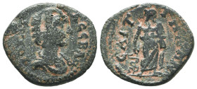 Roman Provincial Coins, Ae
Reference:

Condition: Very Fine

Weight: 3,2 gr
Diameter: 20,6 mm